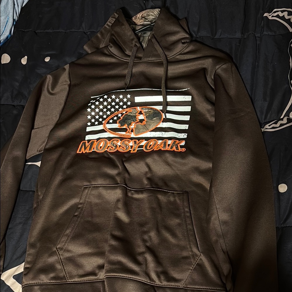 Mossy Oak Brown Sweatshirt Hoodie
